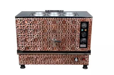 Anka 3 Demlikli Bakır Pro Kompakt Full Otomatik Çay Kazanı APKO3