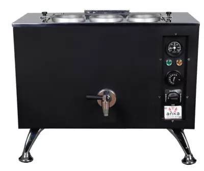 Anka 3 Demlikli Black Pro Elektrikli Çay Kazanı BPE3