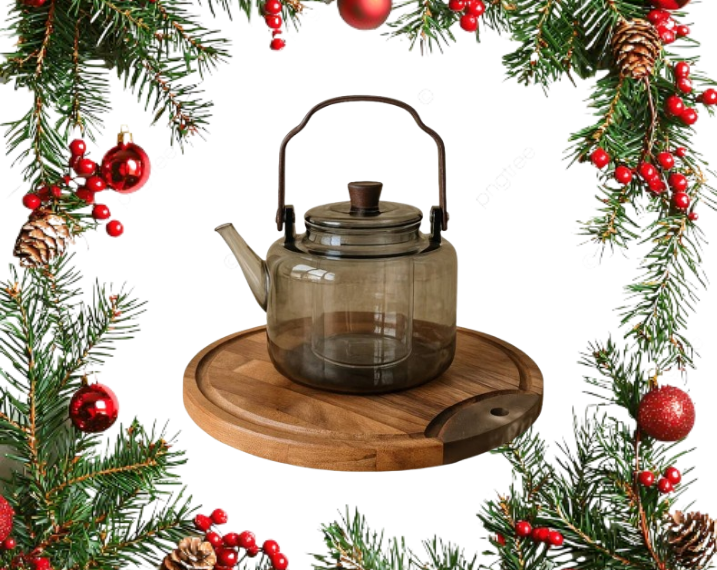 Arow Akasya Ağacı Tutmalı Bitki Çay Demlik 1000 ml TR-6672 - 1