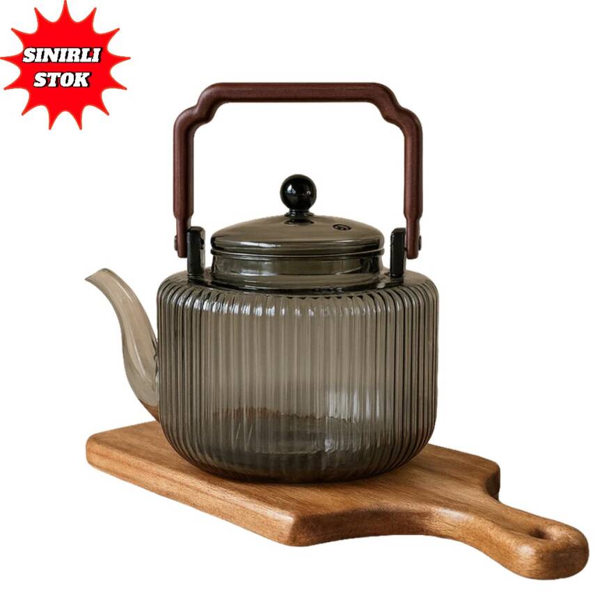 Arow Akasya Ağacı Tutmalı Bitki Çay Demlik 800 ml TR-6675 - 2