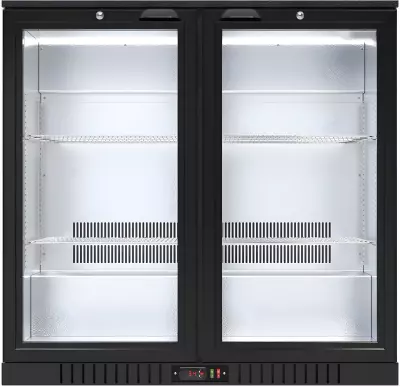 Bayraktar Bar Altı Şişe Soğutucu Dolap, 2 Kapılı VBBC-250S