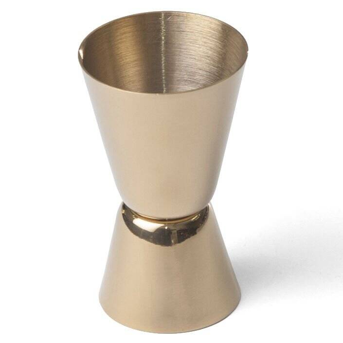 Biradlı İkili Jigger 2/4 cl (BRD-EF95-ALTIN) - 1