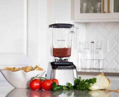 Blendtec - Designer 650s Paslanmaz Çelik Blender,3 hp,1560W,WildSide+ - D650D0507A1A-EUA1AP1 - 3