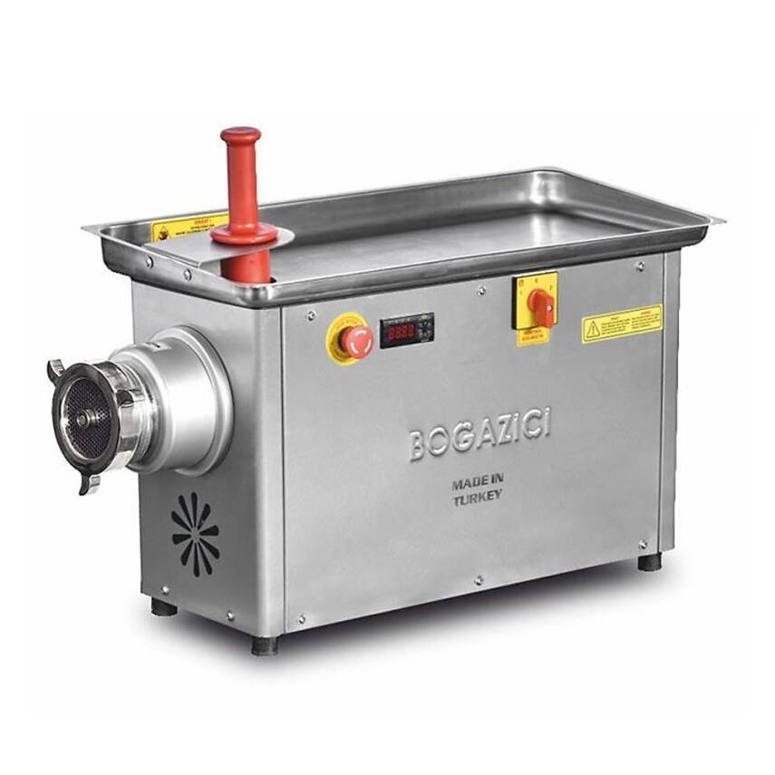 Boğaziçi Paslanmaz Soğutuculu Et Kıyma Makinesi No 22, 220V - 380V (BPKM.22S) - 1