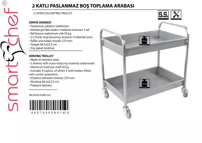 SMARTCHEF BOŞ TOPLAMA ARABASI X1201 - 2