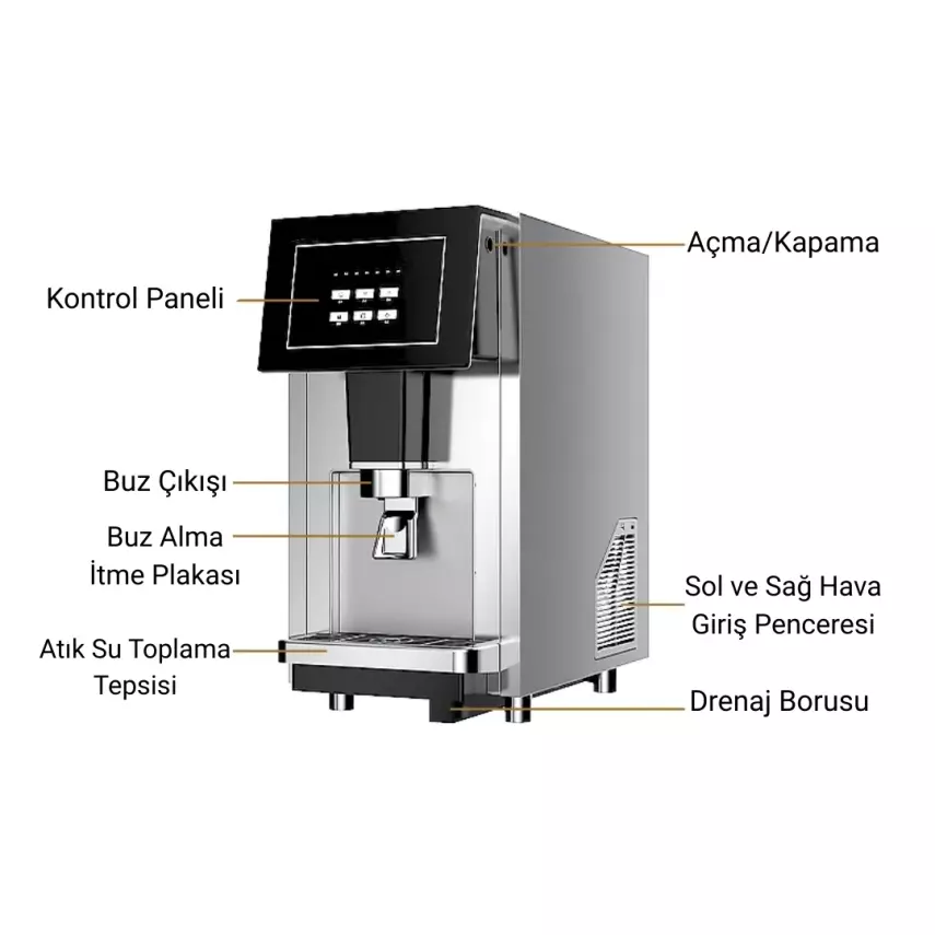 SMARTCHEF BUZ MAKİNESİ Z03 - BTB-Z03 - 2