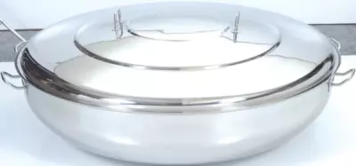 YÜRÜK ÇELİK SIĞ TENCERE 80*20 CM - 010108020