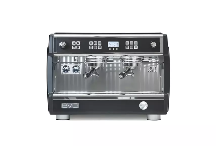 Dalla Corte EVO 2 Espresso Kahve Makinesi, 2 Gruplu Siyah, EVO2-H-2-N - 1