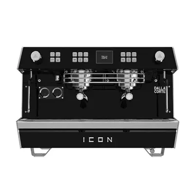 Dalla Corte Icon Espresso Kahve Makinesi, 2 Gruplu Siyah, ICON-2-DB