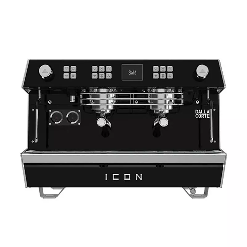 Dalla Corte Icon Espresso Kahve Makinesi, 2 Gruplu Siyah, ICON-2-DB - 1