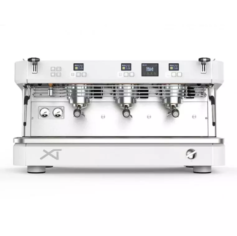 Dalla Corte XT Barista Espresso Kahve Makinesi, 3 Gruplu Beyaz, DCPROXT-3-TW - 1