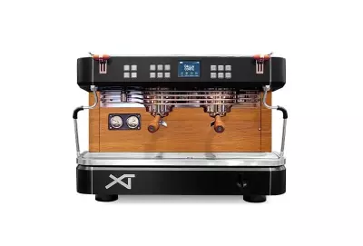 Dalla Corte XT Classic Espresso Kahve Makinesi, 2 Gruplu Siyah-Ceviz, DCPROXT6T-2-DN