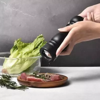 Epinox Ahşap TuzBiber Değirmeni Seramik 26 cm (DCB-26) - 3