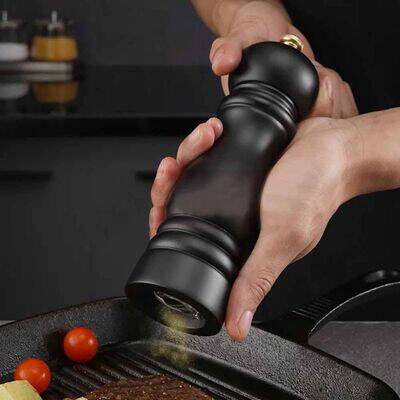 Epinox Ahşap TuzBiber Değirmeni Seramik 26 cm (DCB-26) - 4