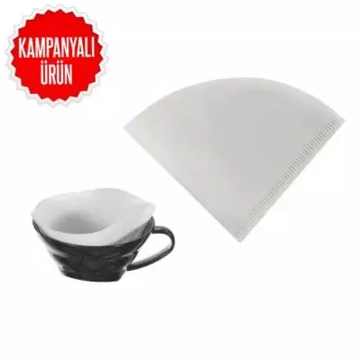 Epinox Kahve Filtresi-Kâğıt 02 Beyaz (DBF-02)