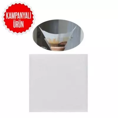Epinox Kahve Filtresi - Kâğıt Cam Kahve Demleme Beyaz (CHX-15) - 1