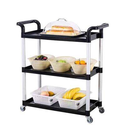 Epinox Servis Arabası Siyah 3 Katlı (SAS-1) - 4