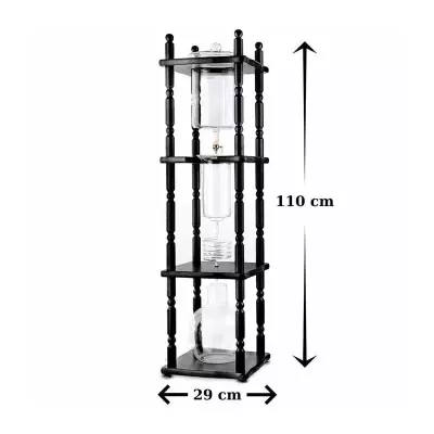 Epinox Soğuk Kahve Demleme Cold Brew Seti 3000 ml Siyah (SKS-30) - 2