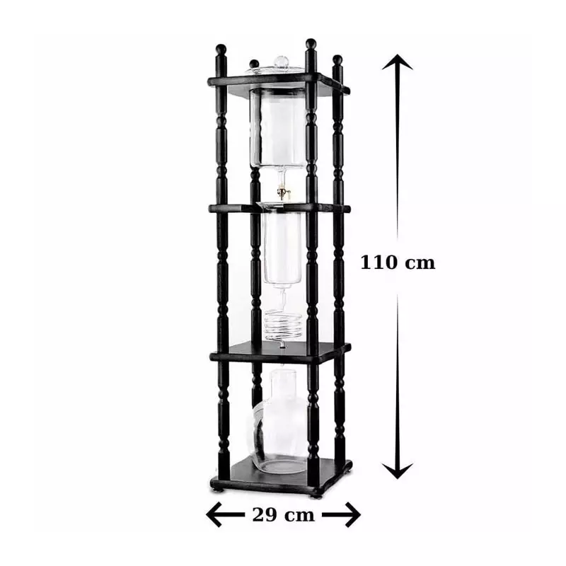 Epinox Soğuk Kahve Demleme Cold Brew Seti 3000 ml Siyah (SKS-30) - 2