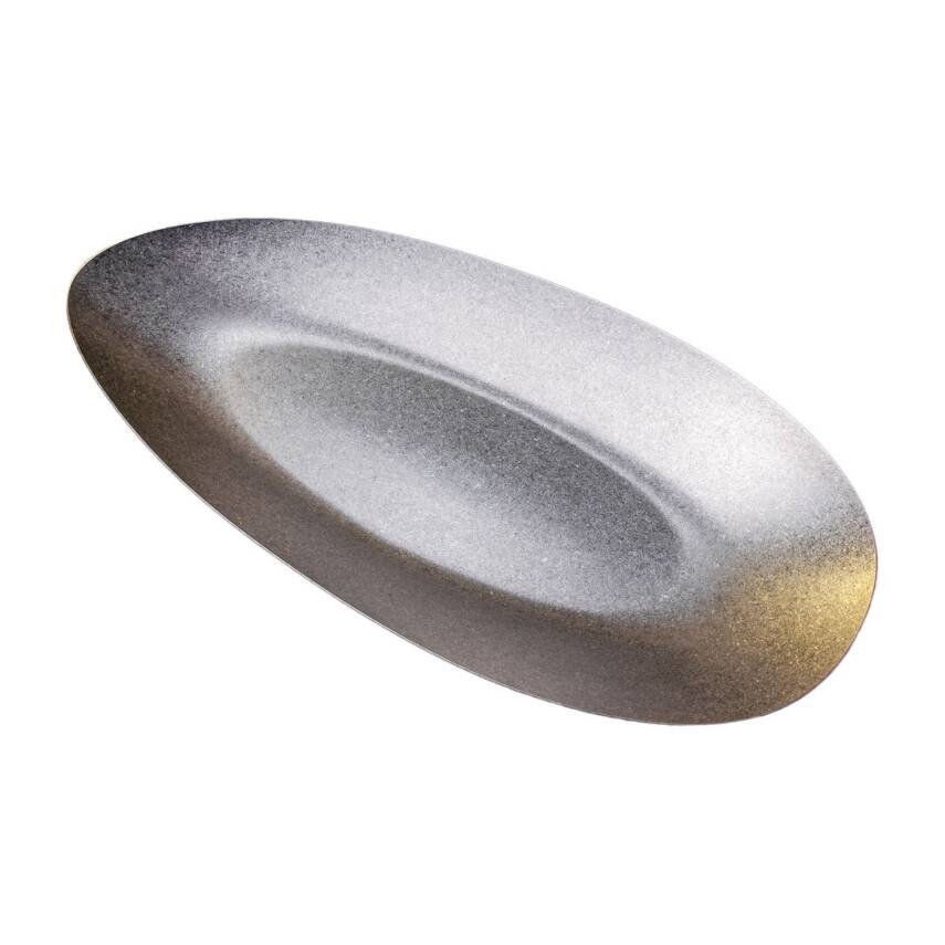 Biradlı Groovy Açık Büfe Retro Sunum Tabağı 30x14,5x3,3 cm (GRV-R241001) - 1