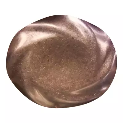 Biradlı Groovy Açık Büfe Retro Sunum Tabağı (Bakır) 28x2.5 cm (GRV-R241025-Bakır)