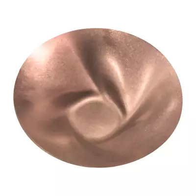 Biradlı Groovy Açık Büfe Retro Sunum Tabağı (Bakır) 30x9 cm (GRV-R241019-Bakır)