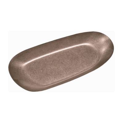 Biradlı Groovy Açık Büfe Retro Sunum Tabağı (Bakır) 31.5x15x3.3 cm (GRV-R241002-Bakır)