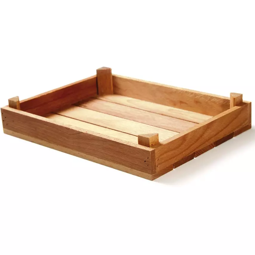 Biradlı Groovy Ahşap Kasa 21x28x4 cm (GRV-1785) - 1