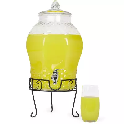 Biradlı Groovy Cam Şerbetlik 10 Litre (GRV-0011)