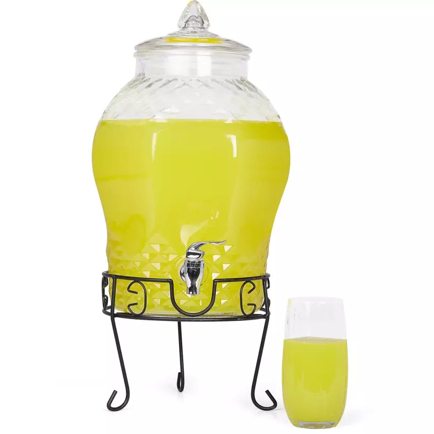 Biradlı Groovy Cam Şerbetlik 10 Litre (GRV-0011) - 1