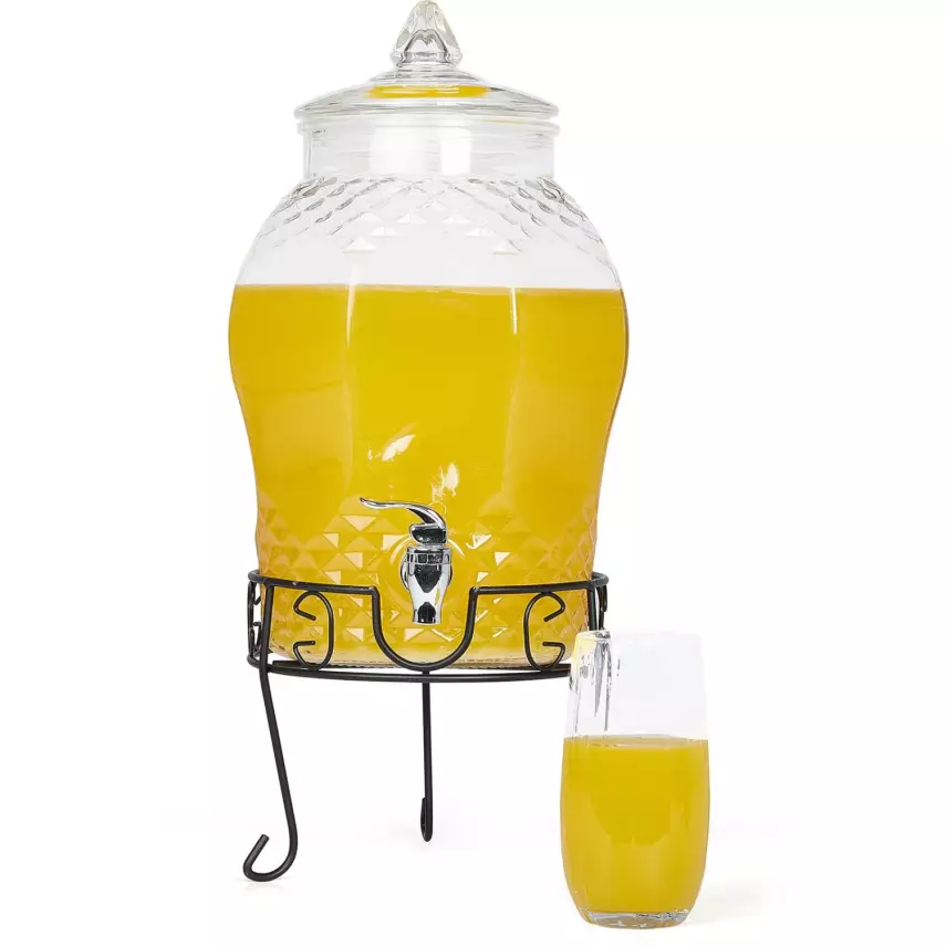 Biradlı Groovy Cam Şerbetlik 8 Litre (GRV-8031) - 1