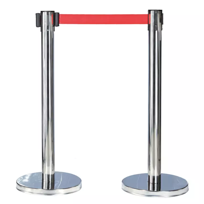 Biradlı Groovy Çelik Şerit Bariyer 275x90 cm (GRV-278) (Fiyat tek bariyer içindir. Görseldeki gibi olması için 2 adet sipariş vermeniz gerekiyor.) - 1