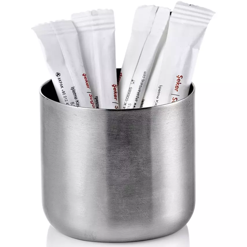 Biradlı Groovy Çubuk Şekerlik (Parlak&Mat) 6 cm (304) (GRV-23) - 1