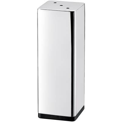 Biradlı Groovy Tekli Kare Tuzluk (Parlak-Mat) 3x8 cm (GRV-57)