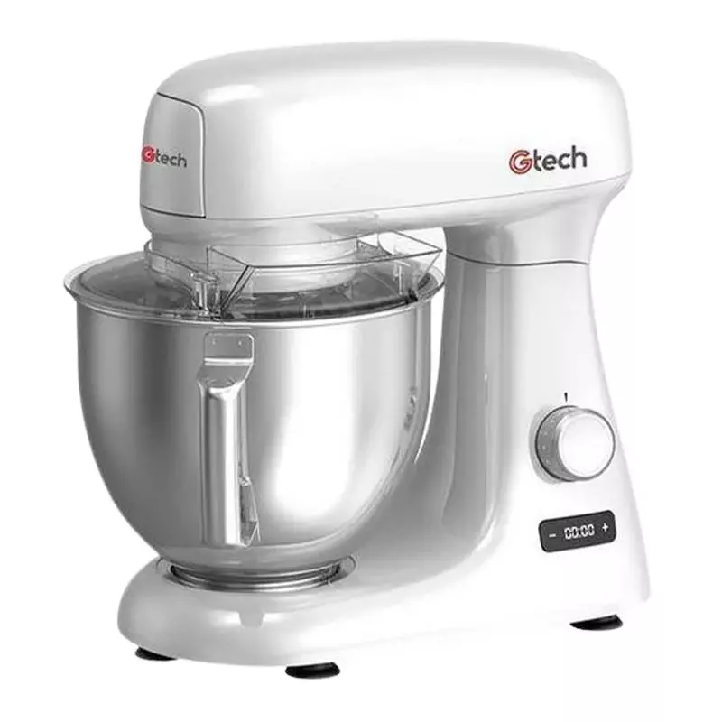 Gtech EF708-S Professional Krom Set Üstü Mikser, 4.8 L, Beyaz - 1