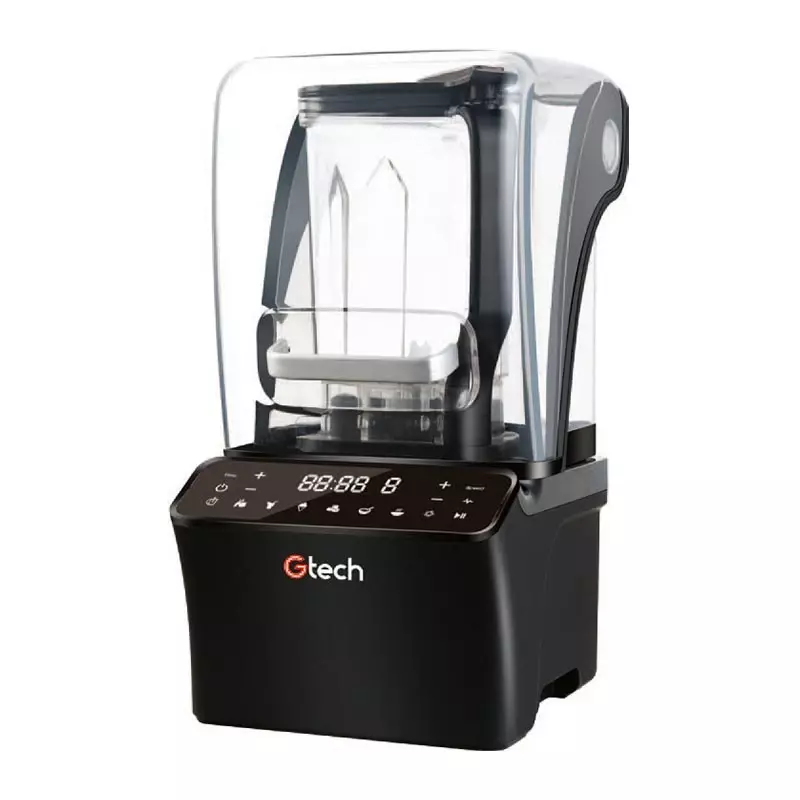 Gtech GT-E8 Bar Blender, Gürültü Önleyici Kapaklı, 1.2 L, 1500 W, Siyah - 1