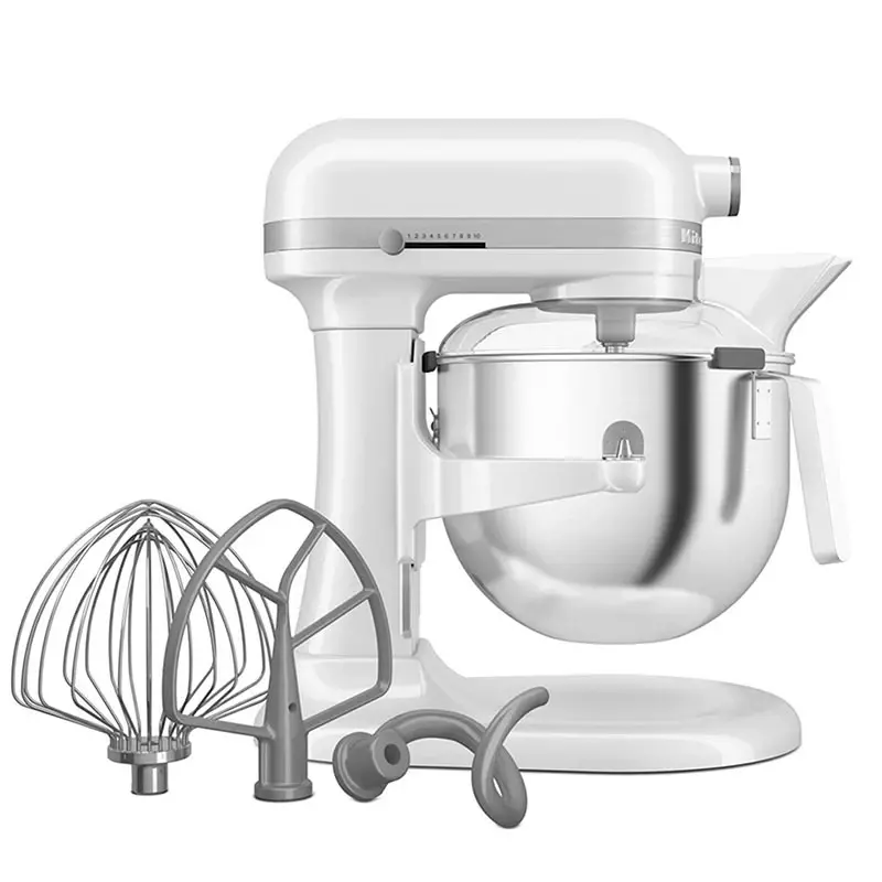 KitchenAid Heavy Duty Kaldırılabilir Kaseli Stand Mikser, 6.6 L, Beyaz, 5KSM70JPXEWH  - 3