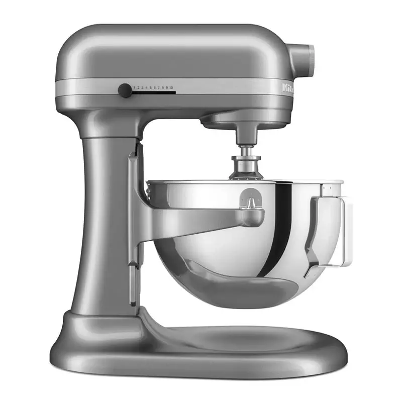 KitchenAid Ağır Hizmet Tipi Kaldırılabilir Kaseli Stand Mikser, 5.2 L, Gümüş, 5KSM55SXXECU - 4