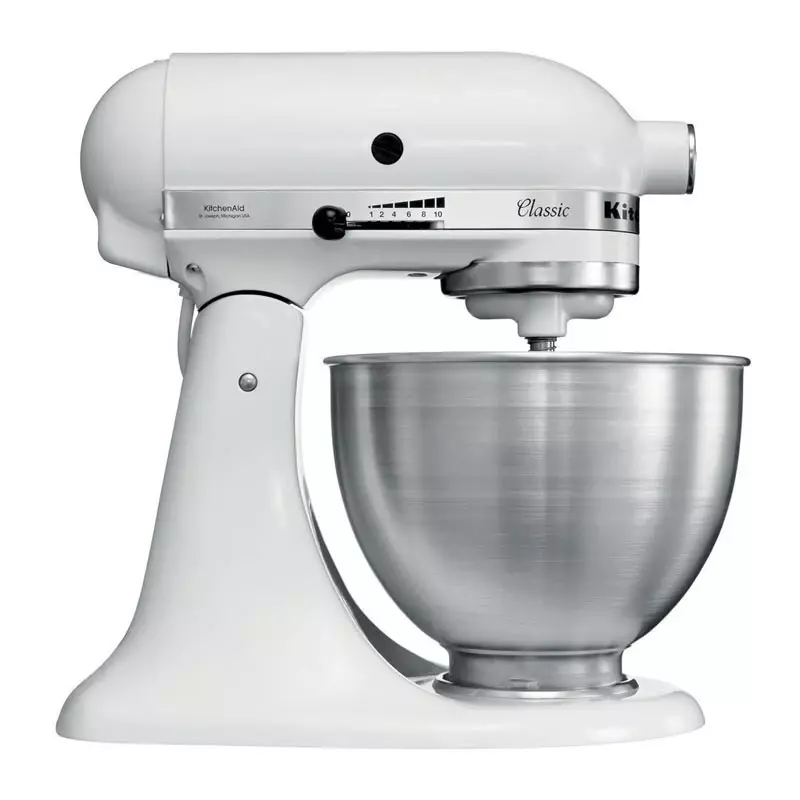 KitchenAid Classic Stand Mikser, 4.3 L, Beyaz, 5K45SSEWH - 3