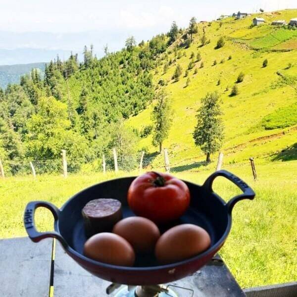 Lava Döküm Ahşap Altlıklı Sahan Tava 16 cm (LV Y TV 16 SHN AH 222 BE R) - 4