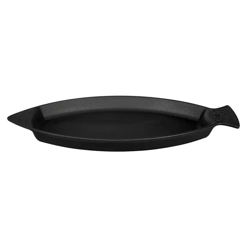 Lava Döküm Balık Tavası, Balık Formlu, Kulplu. 15x24cm ( LV ECO BT 1524 T8 ) - 1