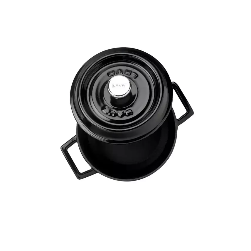 Lava Döküm Yuvarlak Tencere. Trendy Çap(Ø) 14cm (LV Y TC 14 K2) - 8