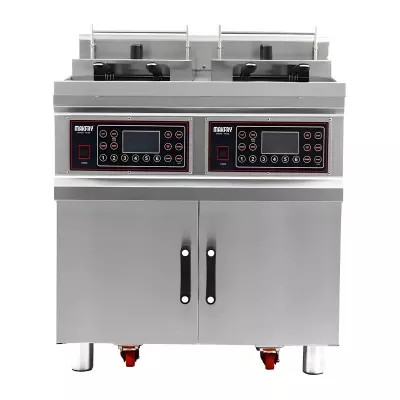 Makfry 2li Açık Fritöz 2x18 Litre FE 300D