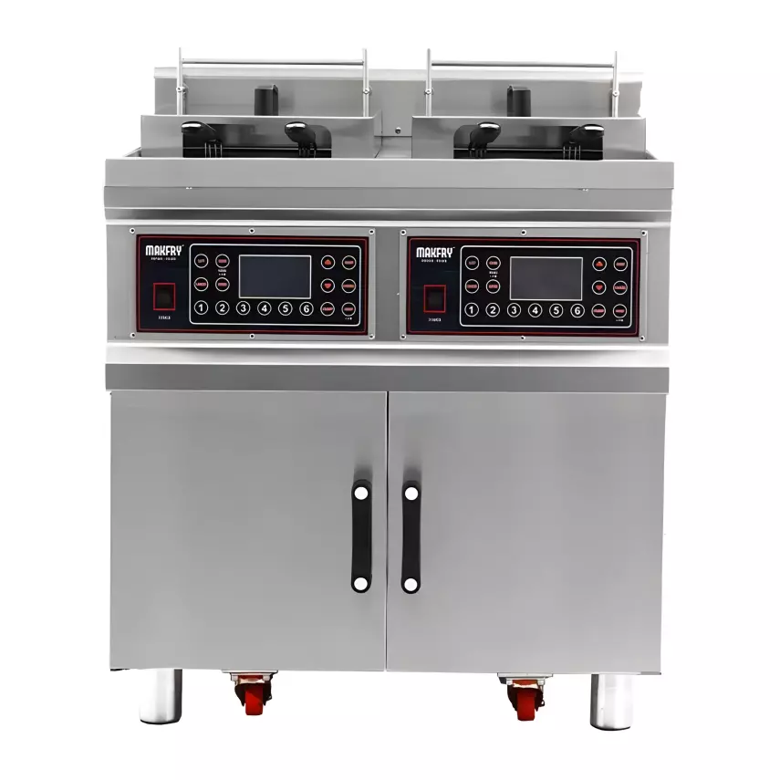 Makfry 2li Açık Fritöz 2x18 Litre FE 300D - 1