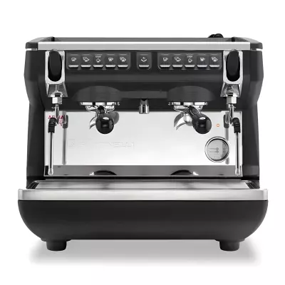 Nuova Simonelli Appia Life Compact Tall Cup Tam Otomatik Espresso Kahve Makinesi 2 Gruplu Siyah