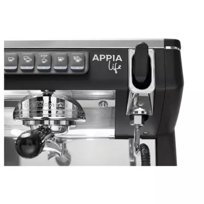 Nuova Simonelli Appia Life II Yüksek Kaşıklı Tam Otomatik Espresso Kahve Makinesi, Siyah - 4