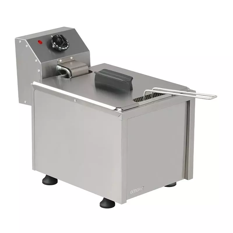 Omake 10 Lt Elektrikli  Fritöz, Tahliyesiz, Omk.FRT12.E11.0100.Z5F - 1