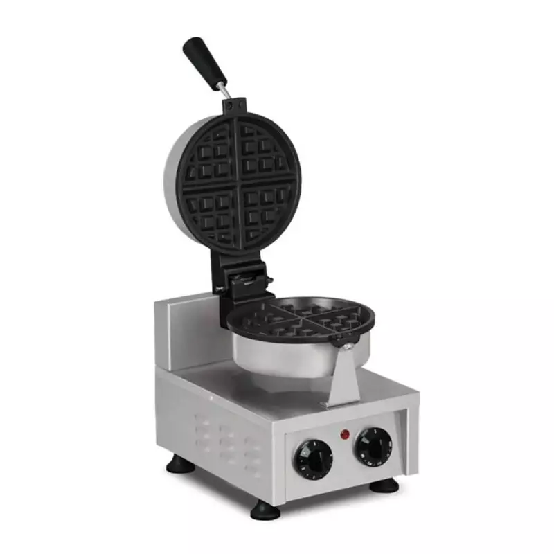 Omake Amerikan Tekli Waffle Makinesi, Elektrikli, Zamanlayıcılı ,Omk.WFL12.E12.0101.Z5F - 1
