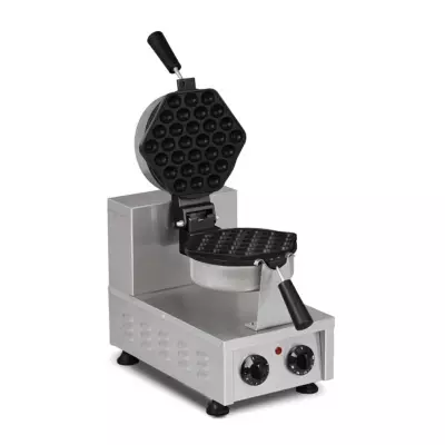 Omake Balls Tekli Waffle Makinesi, Elektrikli, Dönerli, Zamanlayıcılı , Omk.WFL12.E12.0301.Z5F