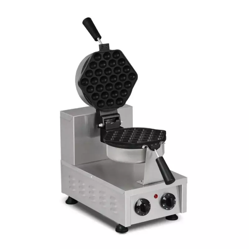 Omake Balls Tekli Waffle Makinesi, Elektrikli, Dönerli, Zamanlayıcılı , Omk.WFL12.E12.0301.Z5F - 1
